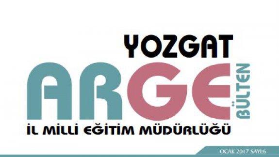 Yozgat İl Milli Eğitim Müdürlüğü ARGE Bülteni